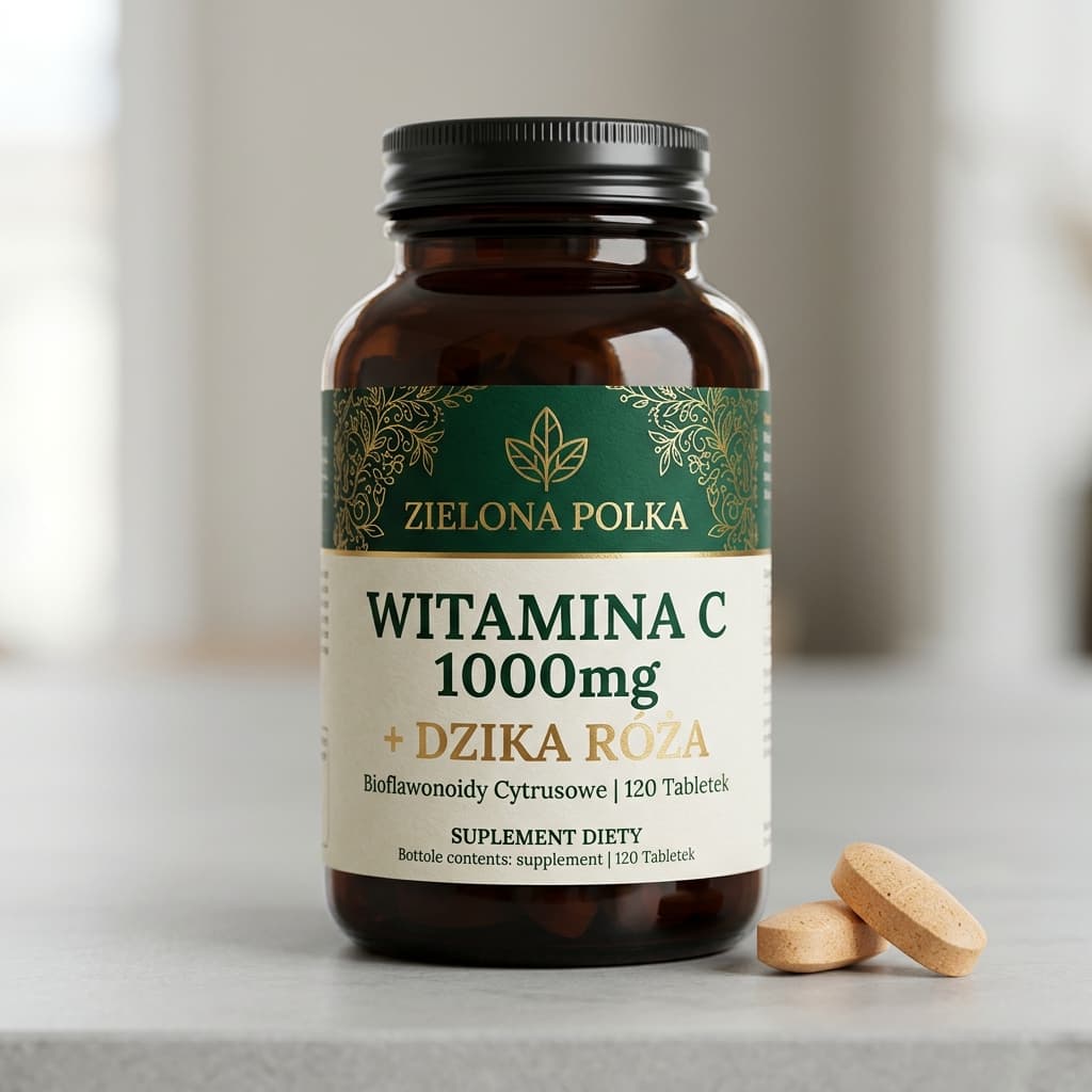 Witamina C 1000mg z Dziką Różą